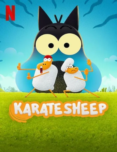 Chú cừu karateHình bìa