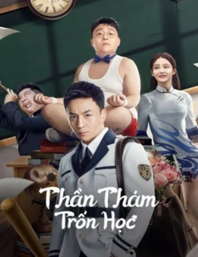 Thần Thám Trốn HọcHình bìa