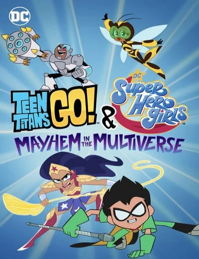 Teen Titans Go! & Các nữ siêu anh hùng DC: Mayhem trong Đa vũ trụHình bìa