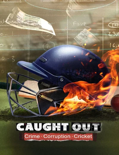 Caught Out: Tội ác. Tham nhũng. Cricket.Hình bìa