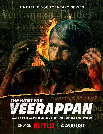 Cuộc săn lùng VeerappanHình bìa