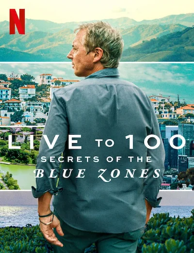 Sống đến 100: Bí quyết của Blue ZonesHình bìa