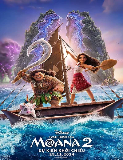 Hành Trình Của Moana 2Hình bìa