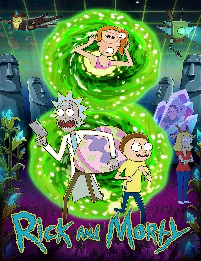 Rick và Morty (Phần 8)Hình bìa