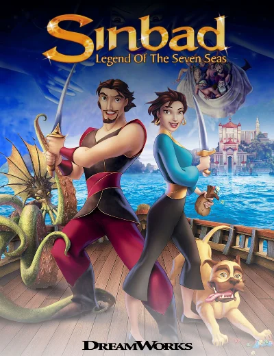 Sinbad: Huyền Thoại 7 Đại DươngHình bìa