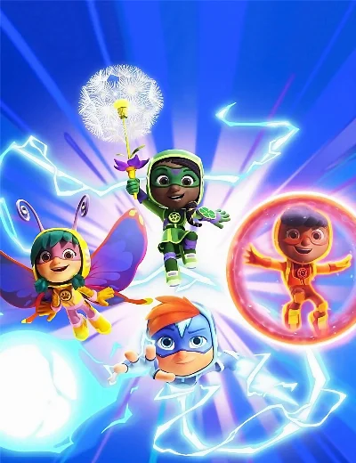 Action Pack: Siêu nhân nhí hành độngHình bìa