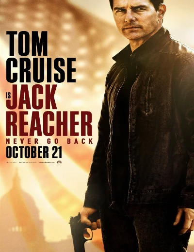 Jack Reacher: Không quay đầuHình bìa