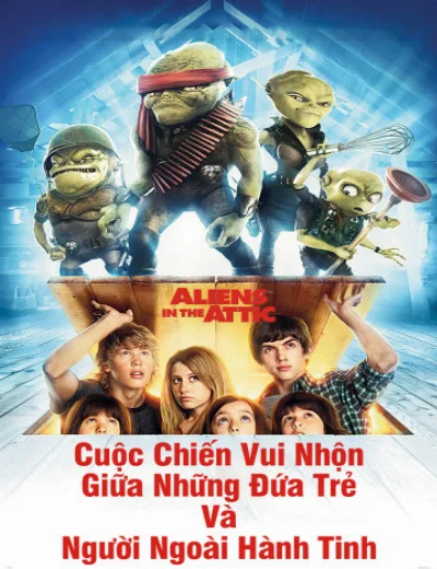 Cuộc Chiến Vui Nhộn Giữa Những Đứa Trẻ Và Người Ngoài Hành TinhHình bìa