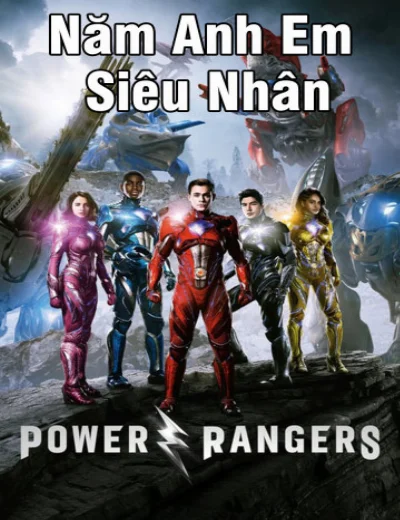 Năm Anh Em Siêu NhânHình bìa