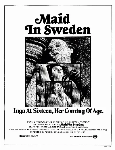 Maid in SwedenHình bìa