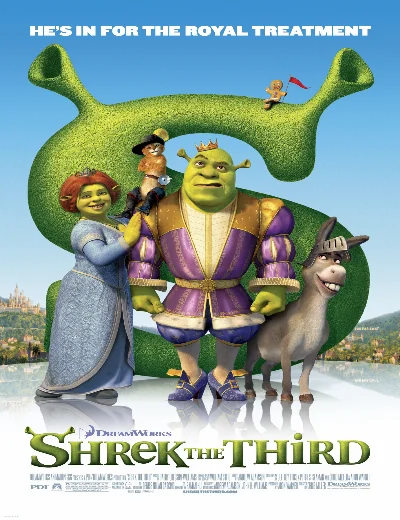 Shrek 3Hình bìa
