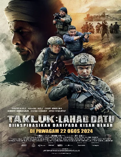 Takluk: Lahad DatuHình bìa