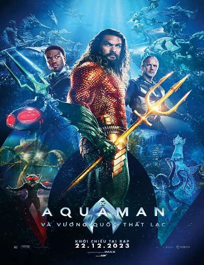 Aquaman 2: Vương Quốc Thất LạcHình bìa