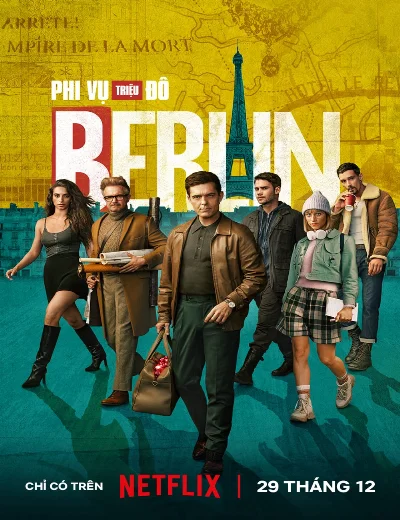 Phi Vụ Triệu Đô: BerlinHình bìa