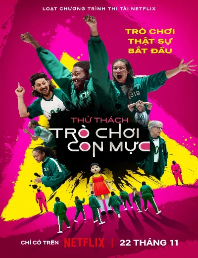Thử thách Trò chơi con mựcHình bìa