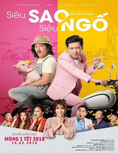 Siêu sao siêu ngốHình bìa