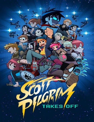 Scott Pilgrim cất cánhHình bìa