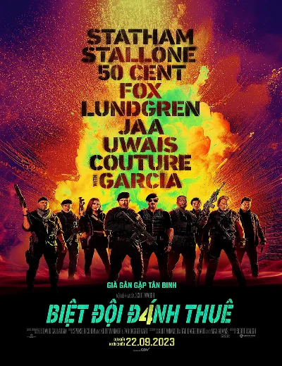 Biệt Đội Đánh Thuê 4Hình bìa