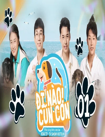 Đi Nào, Cún Con!Hình bìa