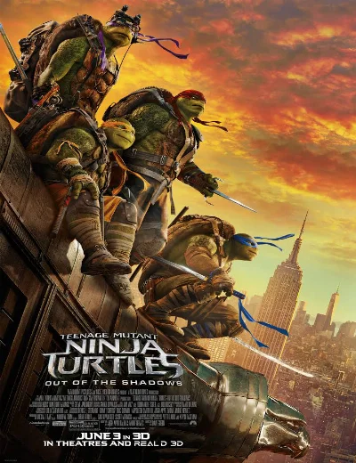 Ninja Rùa 2: Đập Tan Bóng TốiHình bìa