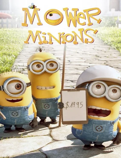 Minion Cắt CỏHình bìa
