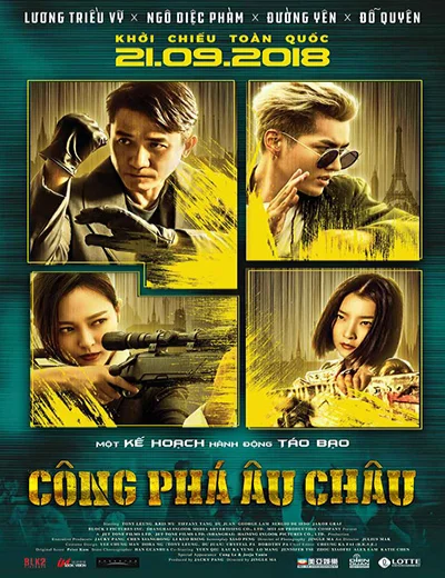Công Phá Châu ÂuHình bìa