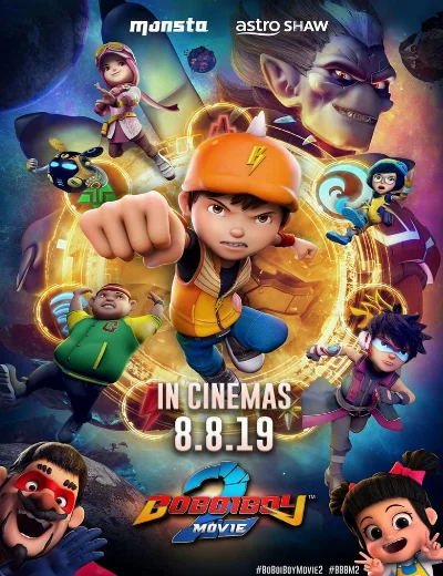 BoBoiBoy 2: Cuộc chiến ngân hàHình bìa