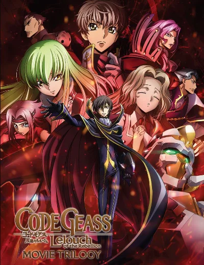 Code Geass: Lelouch nổi loạn – Bộ ba phimHình bìa