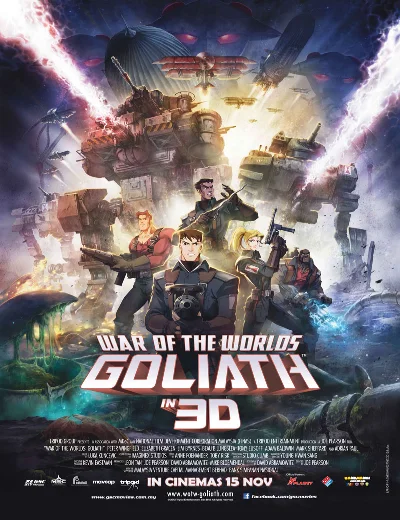 Đại chiến thế giới: GoliathHình bìa