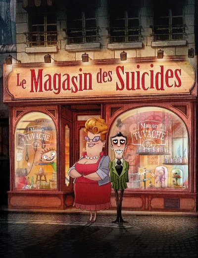 The Suicide ShopHình bìa