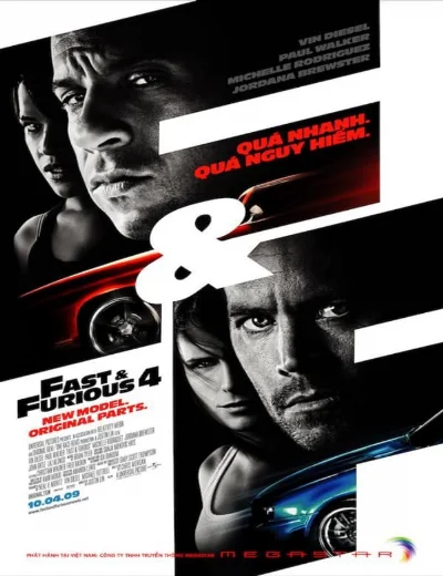 Fast & Furious 4Hình bìa