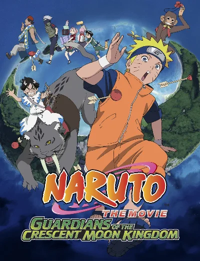 Naruto the Movie 3: Guardians of the Crescent Moon KingdomHình bìa