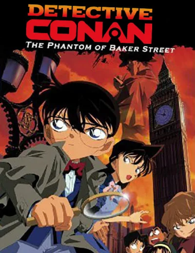 Thám Tử Lừng Danh Conan: Bóng Ma Đường BakerHình bìa