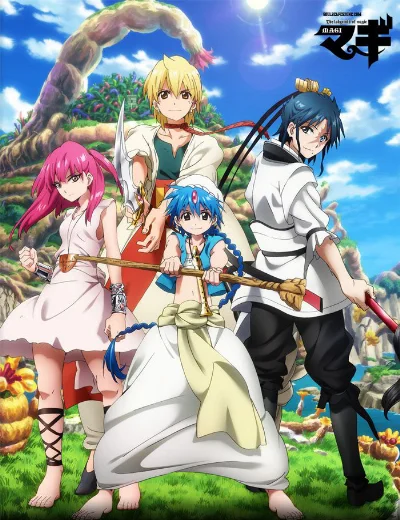 Magi: The Labyrinth of MagicHình bìa