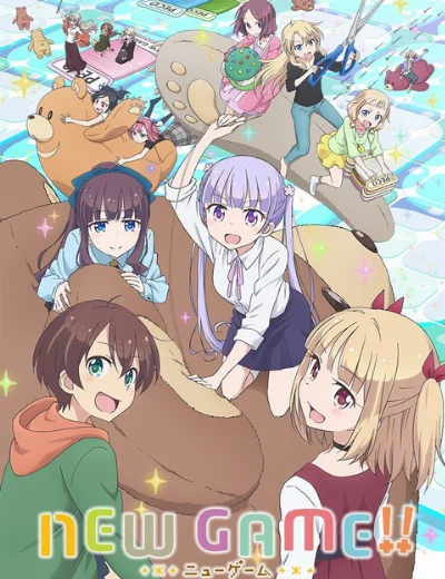 NEW GAME!!Hình bìa