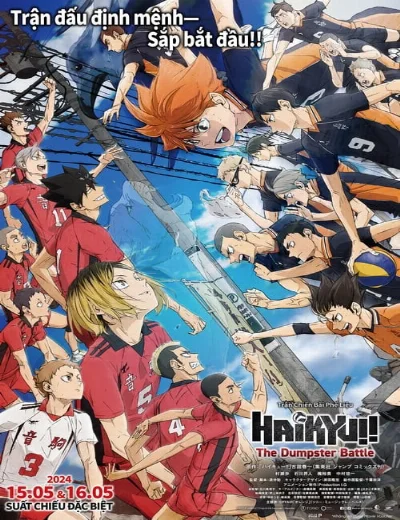 Haikyu!!: Trận Chiến Bãi Phế LiệuHình bìa