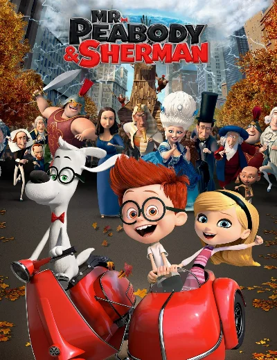 Cuộc Phiêu Lưu Của Mr. Peabody & Cậu Bé ShermanHình bìa
