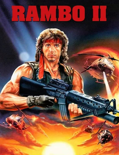 Rambo 2: Sát Nhân Trở LạiHình bìa