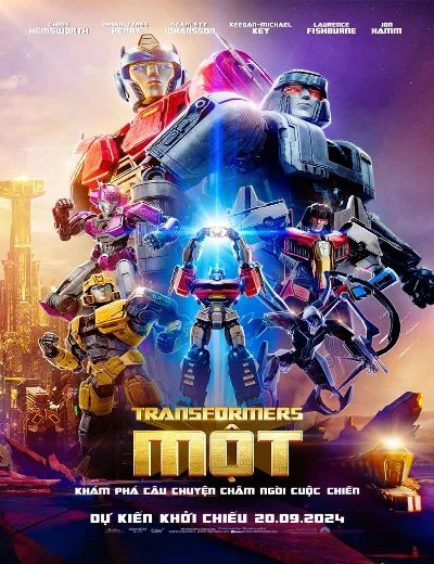 Transformers MộtHình bìa