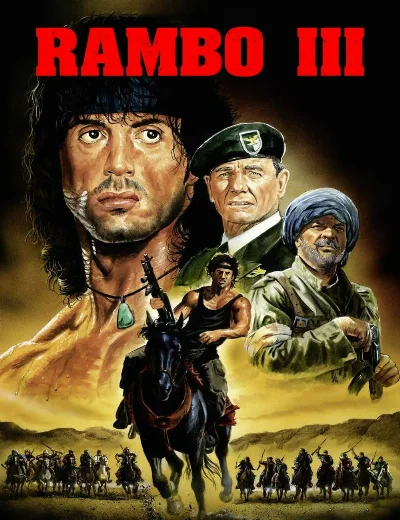 Rambo 3: Gác Kiếm Không ThànhHình bìa