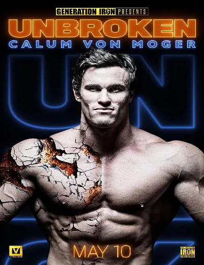 Calum von Moger: Không chùn bướcHình bìa