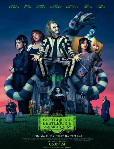 Beetlejuice Beetlejuice: Ma Siêu QuậyHình bìa