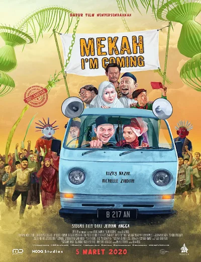 Mecca, tôi tới đâyHình bìa