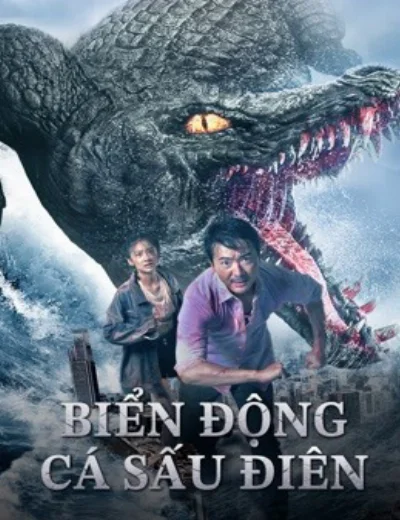 Biển Động Cá Sấu ĐiênHình bìa