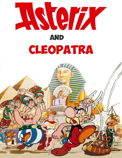 Asterix và Nữ Hoàng Ai CậpHình bìa