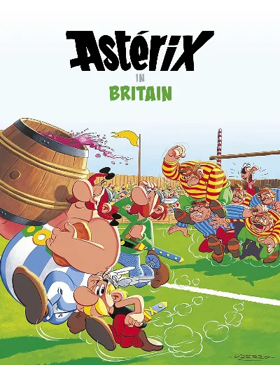 Asterix Phiêu Lưu Ở BritainHình bìa