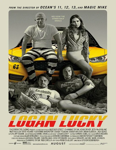 Logan Lucky: Vụ cướp may rủiHình bìa