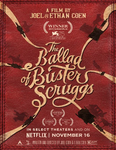 Bản Ballad của Buster ScruggsHình bìa