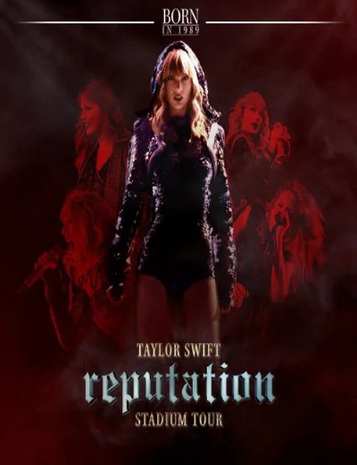 Chuyến lưu diễn Reputation của Taylor SwiftHình bìa