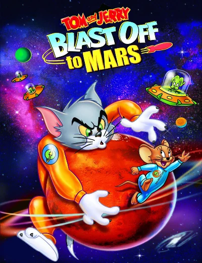 Tom Và Jerry Bay Đến Sao HỏaHình bìa